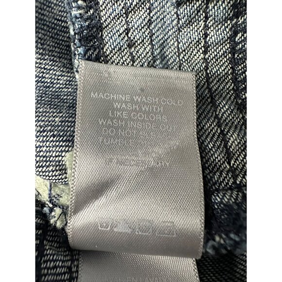 Liz Claiborne A Line Denim Skirt Size 14 Midi Preppy Old Money Academia Boho - Picture 11 of 11